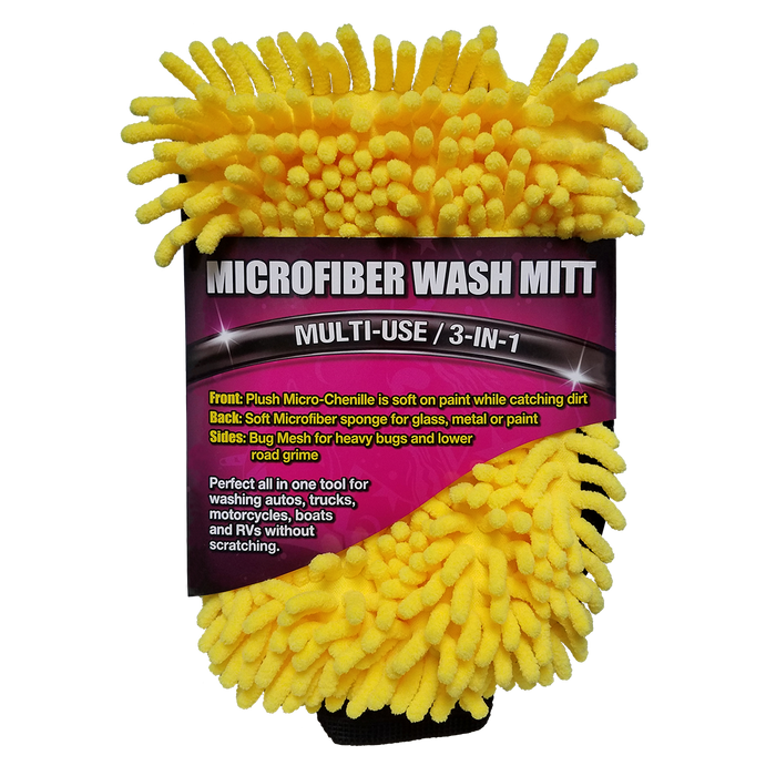 Microfiber Chenille Wash Mitt