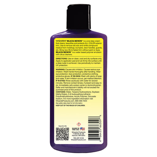 Plastic Trim Cleaner
