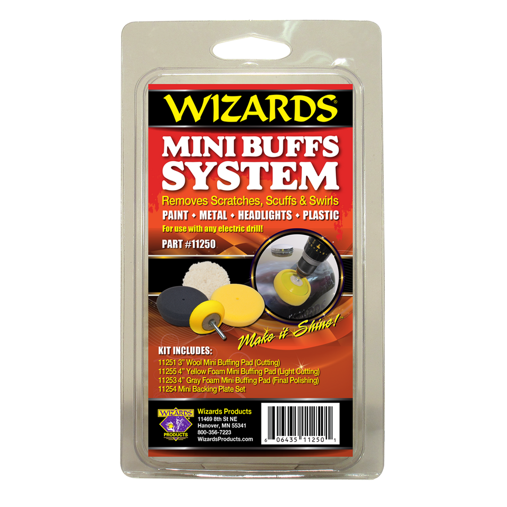 Rotary Buffing Pads — Wizards Products