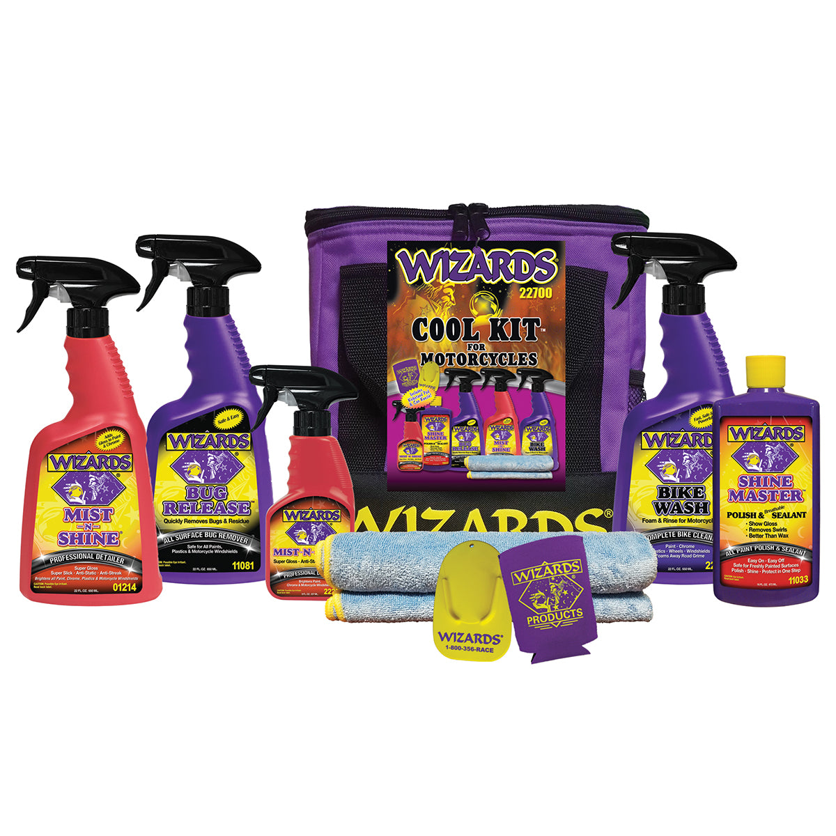 Motorcycle Cool Kit (9 piece) – Wizards Products - All rights