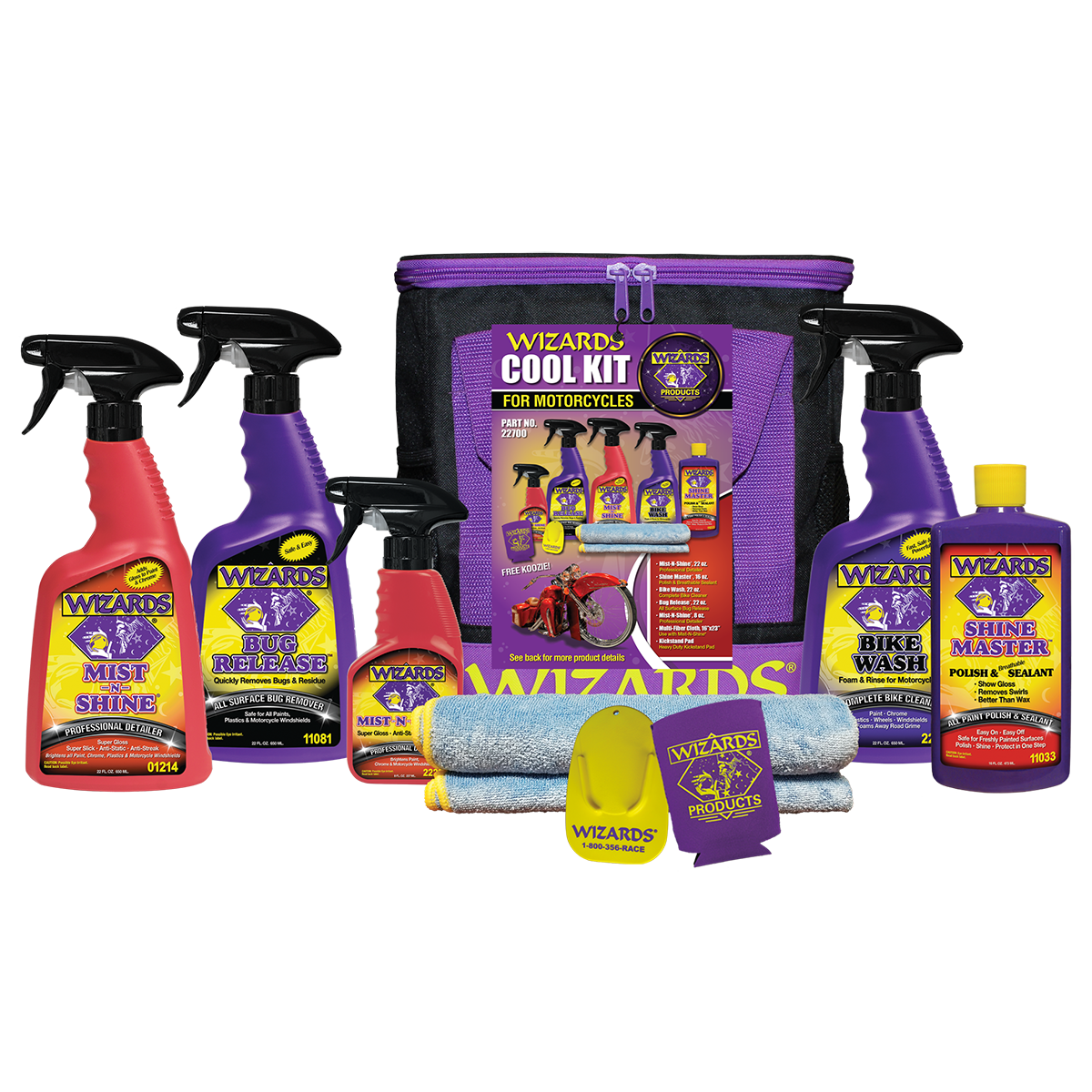 Motorcycle Bike Wash Kit | Motorcycles Cool Kit | Wizards Products