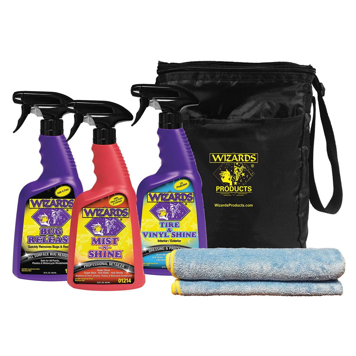 Car Cleaning Products | Automotive Quick Kit | Wizards Products