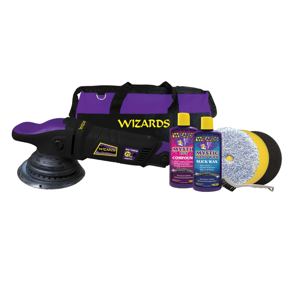 WIZARDS 21 HD™ Big Throw Polisher and SSR Kit Combo — Wizards Products WIZARDS 21 HD™ Big Throw Polisher and SSR Kit Combo — Wizards Products