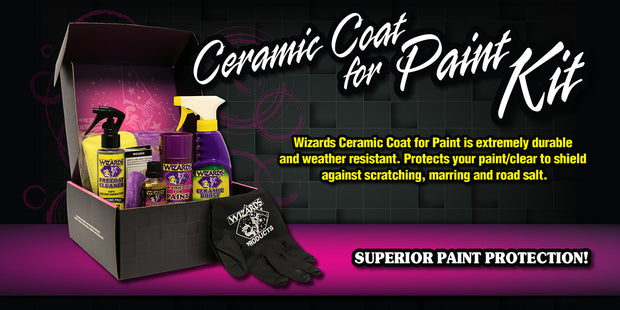WIZARDS® Ceramic Coat For Paint Kit
